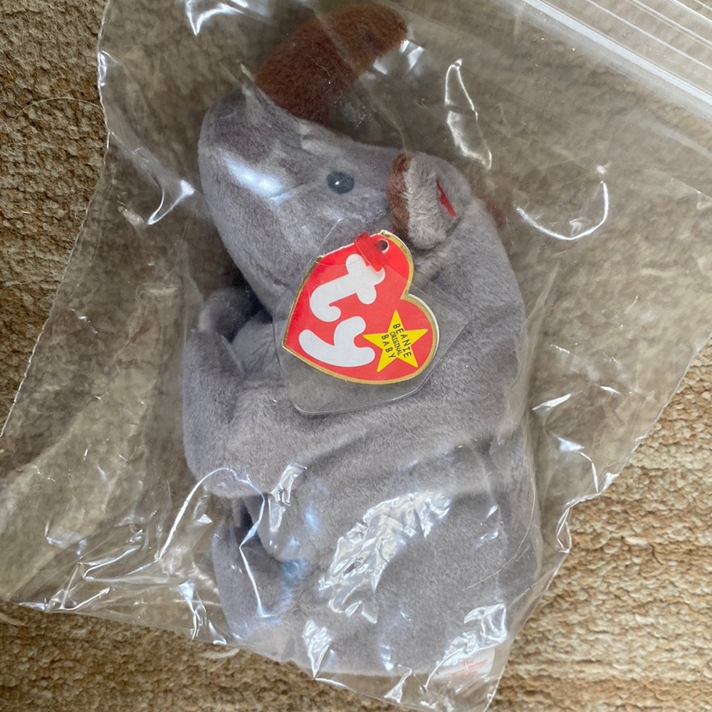 Beanie baby Spike,4th generation